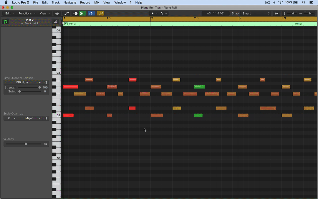 piano roll