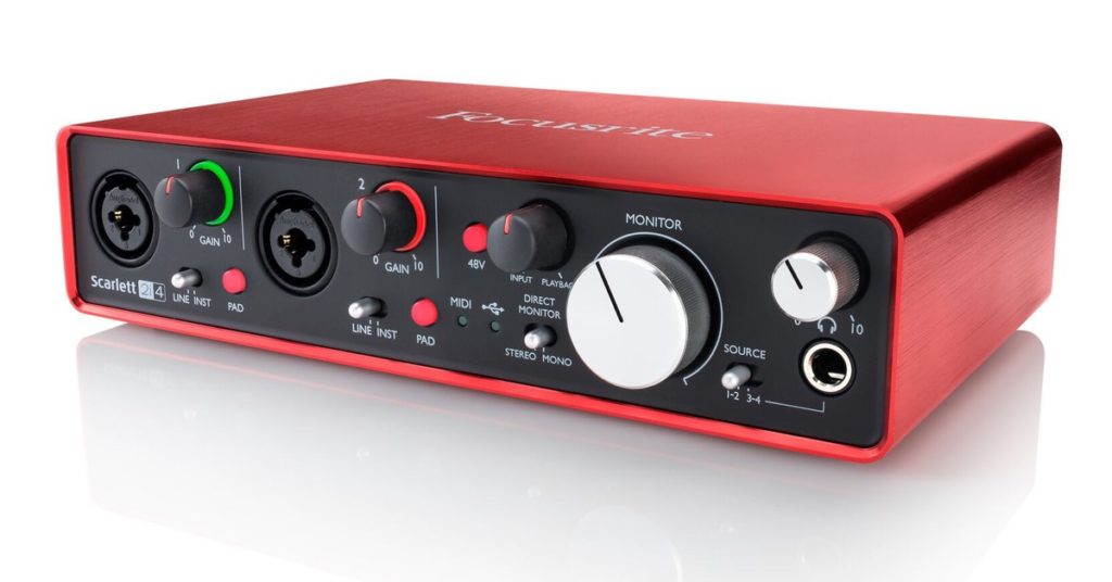 Focusrite Scarlett 2i4 (2nd Generation)