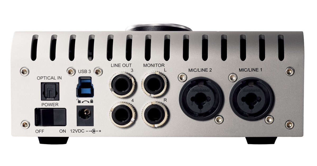 Universal Audio Apollo Twin DUO USB rear Kina Records