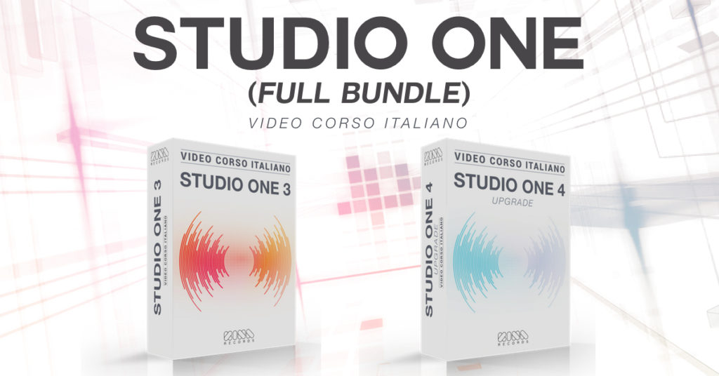 studio one tutorial italiano