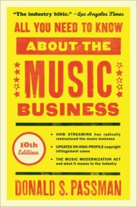 Libro di music Business All You Need to Know About the Music Business di Donald S. Passman
