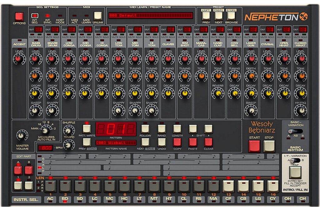 D16 Group Nepheton drum machine vst