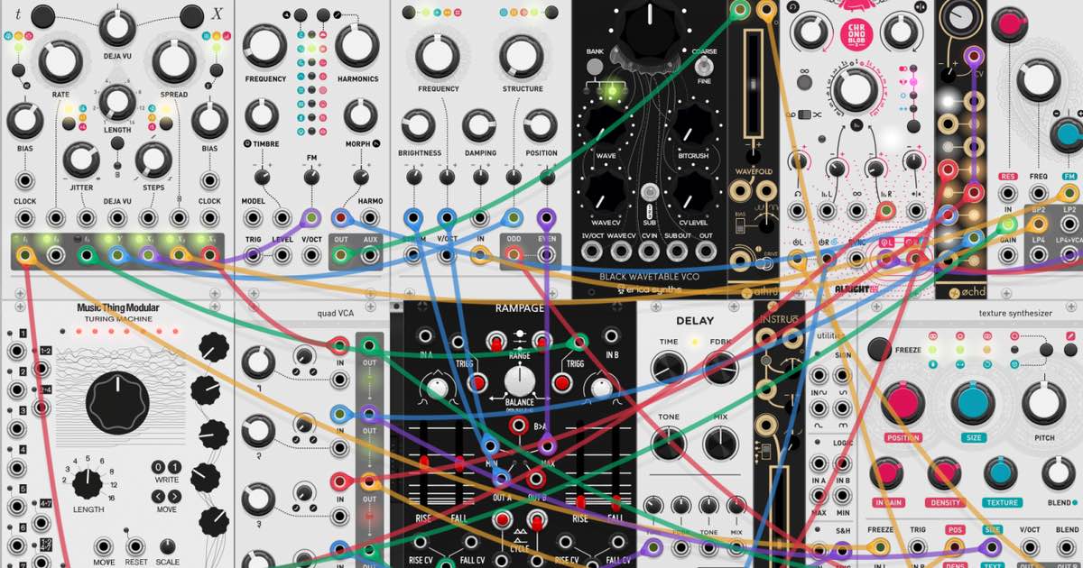 vcv rack italiano sintesi modulare