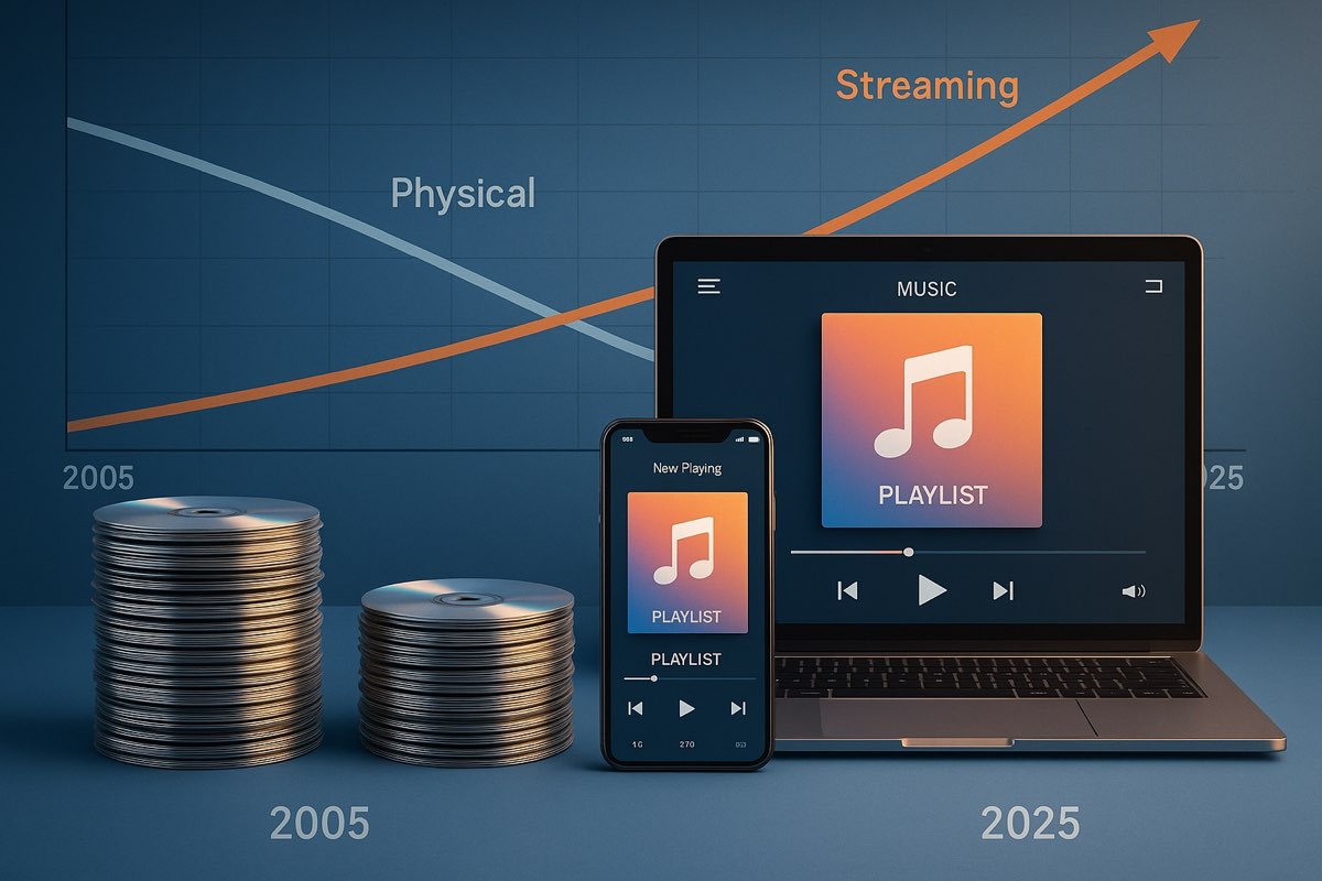 evoluzione mercato musicale globale