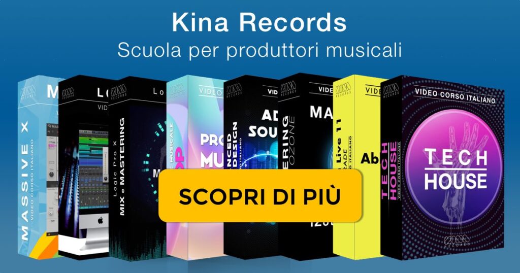 video corsi tutorial per produttori musicali kina records