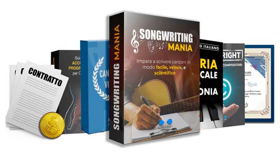 Contenuti del corso Songwriting Mania