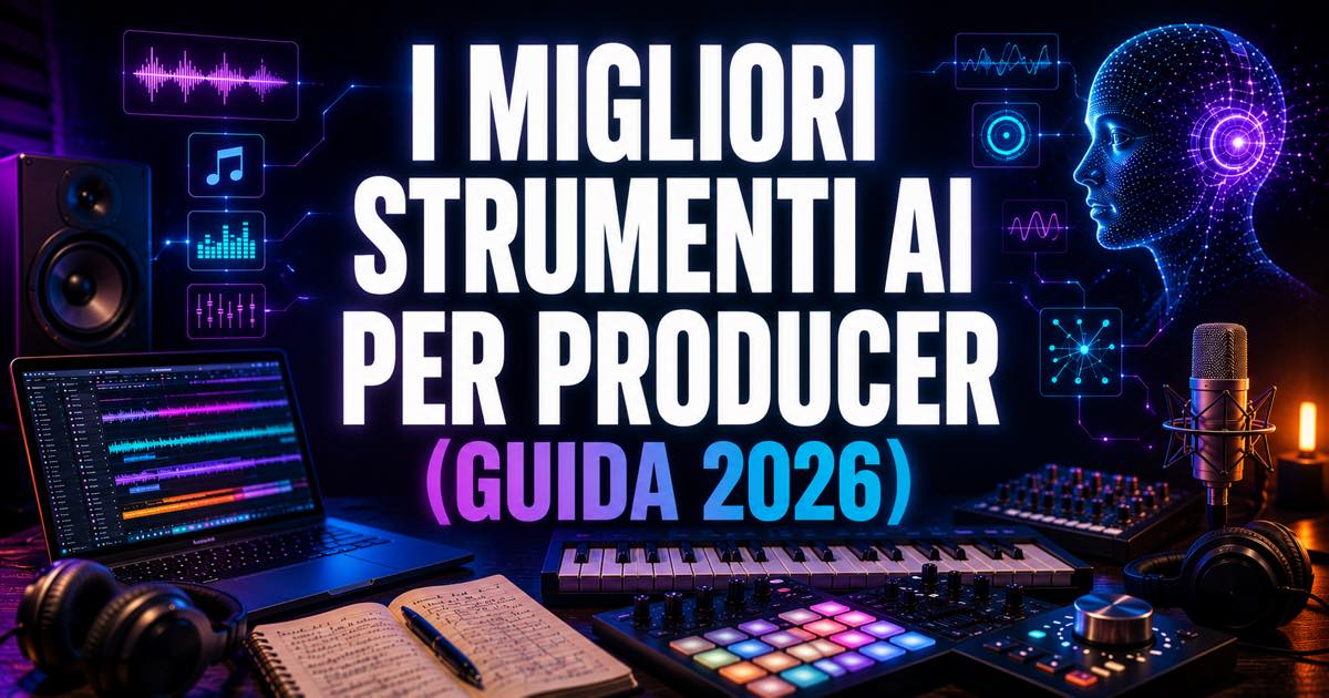 I migliori strumenti AI per producer